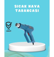 2000W Sıcak Hava Üfleme Tabancası Seramik Rezistanslı Profesyonel