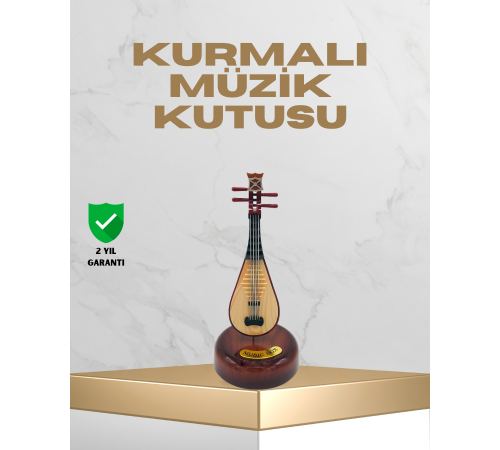 Ud Sembolü Müzik Kutusu Estetik Tasarım Melodi Destekli