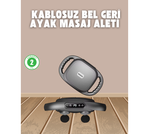 Profesyonel 6 Başlıklı Şarjlı Masaj Tabancası 2000 mAh Güçlü Performans