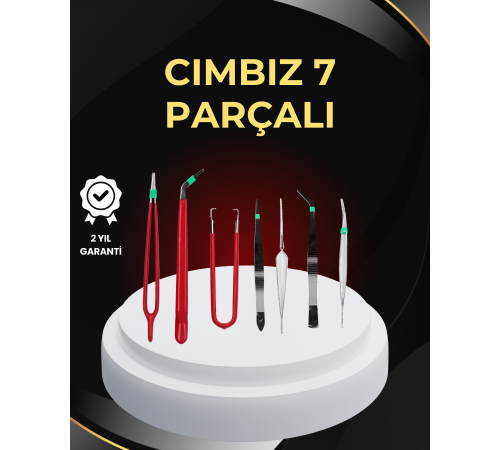 Model Yapımı ve Anakart Tamiri İçin Hassas 7’li Cımbız Seti