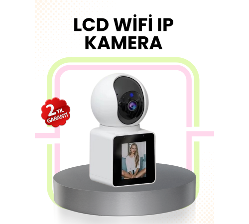 Akıllı Ev Güvenlik Kamerası 2K Ultra HD Hareket Algılama ve Çağrı Özellikli