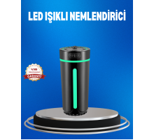 USB Bağlantılı LED’li Hava Nemlendirici Aromaterapi Buhar Difüzörü