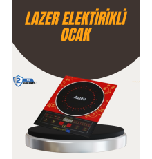 Dokunmatik Kontrollü 2400W Indüksiyon Ocak Zaman Ayarlı