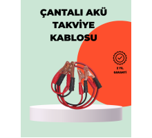 1200A Takviye Kablosu Araç Acil Yardım 2 Metre Güçlü Maşa