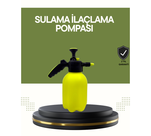 Araç Temizleme Püskürtücü 2L Basınçlı Bakır Nozullu Cila Sprey