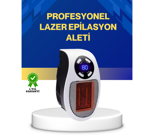 Uzaktan Kumandalı Priz Tipi Seramik Isıtıcı Zaman Ayarlı