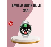 AMOLED Akıllı Saat Gelişmiş Sensörlü – Kadın Sağlığı ve Hatırlatma Özellikli
