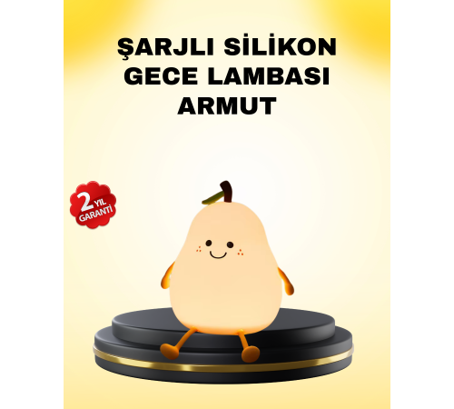 Dekoratif Armut LED Lamba Renk Ayarlı Şarj Edilebilir