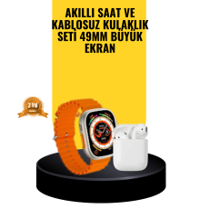 Watch 9 Max Akıllı Saat Sesli Görüşme Özellikli Kulaklık Seti