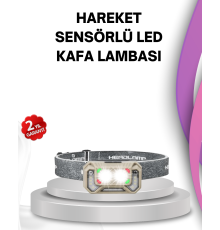 El Sallama Sensörlü LED Far Ayarlanabilir Işık Açısı