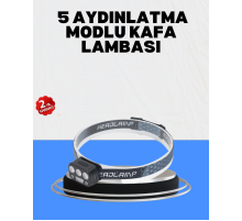 Gece Koşusu İçin LED Kafa Lambası El Sensörlü