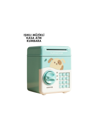 SAM51 MÜZİKLİ IŞIKLI KUMBARA SU YEŞİLİ