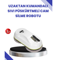 Uzaktan Kumandalı Akıllı Cam ve Pencere Temizleme Robotu