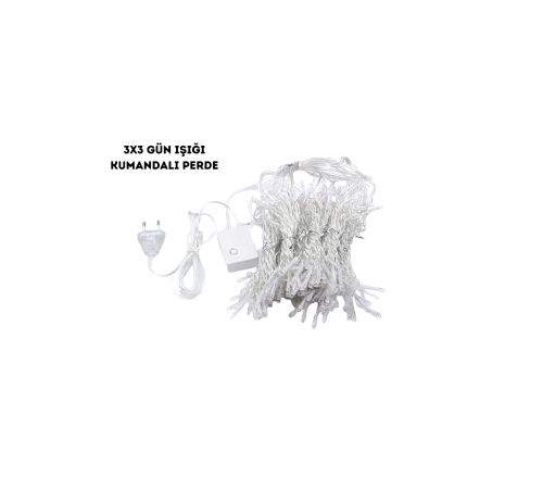 3X3 GÜNIŞIĞI KUMANDALI PERDE