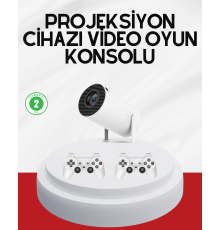 3D Oyun Destekli Kablosuz Ev Sinema Projeksiyon Cihazı