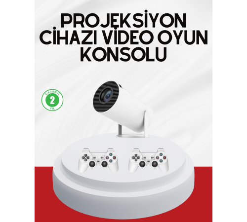 3D Oyun Destekli Kablosuz Ev Sinema Projeksiyon Cihazı