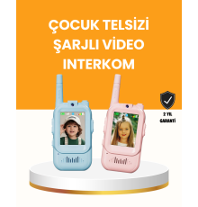 Uzun Menzilli Video Walkie Talkie Eğitici ve Eğlenceli Oyuncak