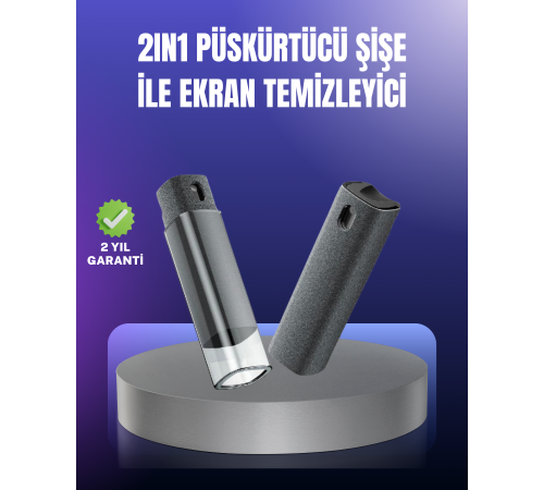 Laptop TV Tablet İçin Ekran Temizleme Spreyi Alkol İçermez