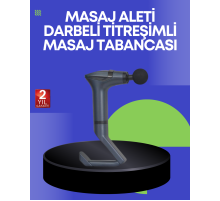 Titreşimli Şarjlı Masaj Aleti 3in1 Fonksiyonel Çok Amaçlı Model