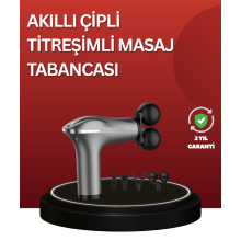 Çok Fonksiyonlu 4 Başlıklı Şarjlı Masaj Aleti Kas Ağrısı Rahatlatıcı