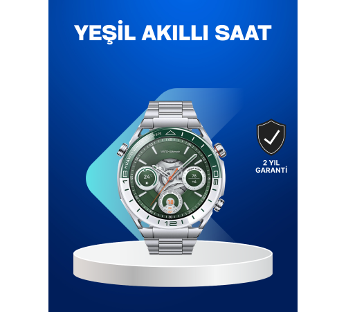 Akıllı Saat Amoled Ekranlı Harita Gösterimli Sağlık ve Spor Takipli