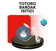 USB Isıtmalı Bardak Altlığı 60° Isı Koruma Silikon Isı Matı