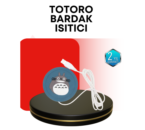 USB Isıtmalı Bardak Altlığı 60° Isı Koruma Silikon Isı Matı