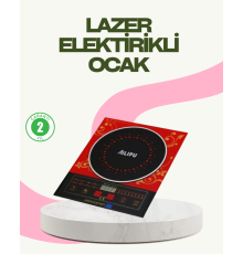 8 Akıllı Pişirme Menülü LED Ekranlı İndüksiyon Ocak