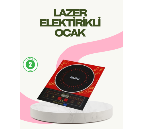 8 Akıllı Pişirme Menülü LED Ekranlı İndüksiyon Ocak