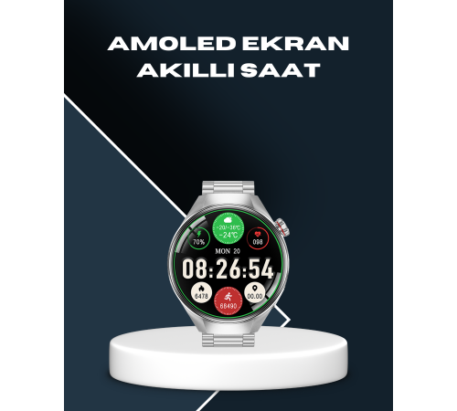 Akıllı Saat Bluetooth Görüşme Destekli – Spor, Sağlık ve Bildirim Özellikli