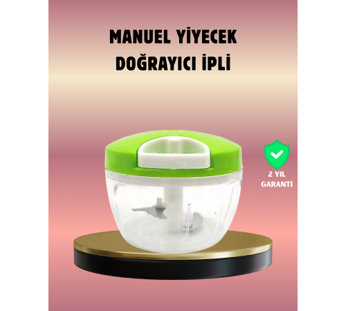 Manuel Mutfak Doğrayıcısı Kolay Temizlenebilir