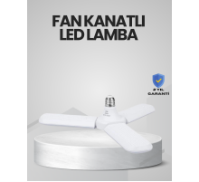 Enerji Tasarruflu LED Ampül 60 Watt 4 Kollu Beyaz Işık