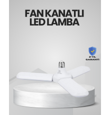 Enerji Tasarruflu LED Ampül 60 Watt 4 Kollu Beyaz Işık