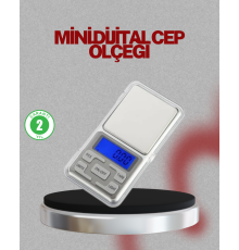 Mavi Işıklı LCD Ekranlı Hassas Tartı Terazisi