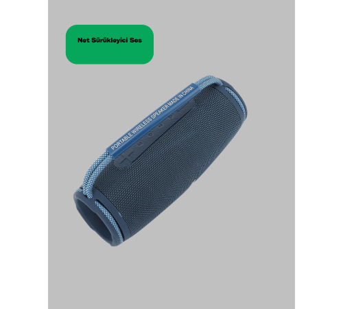 IPX5 Su Geçirmez Taşınabilir Bluetooth Hoparlör Renkli Işıklı