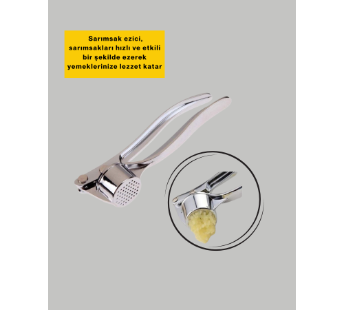 Sarımsak Presi Kolay Temizlik ve Yüksek Basınçlı Ezme