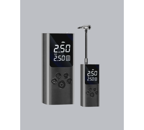 Çoklu Valf Adaptörlü Dijital Hava Pompası