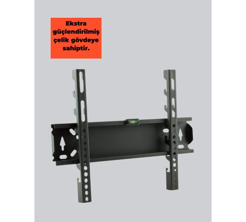 32-65 İnç LCD LED TV Askı Aparatı 75 kg Taşıma Güçlendirilmiş Çelik