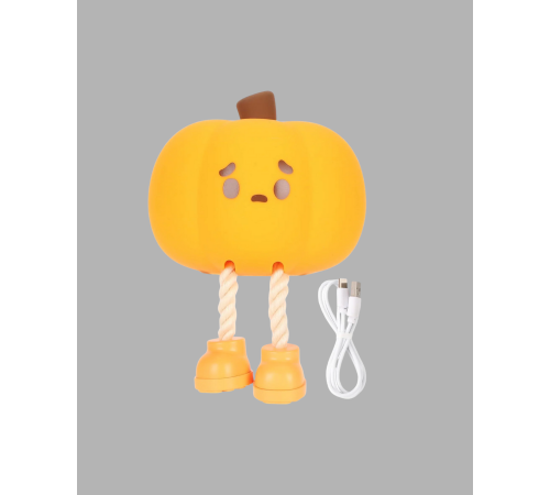 Dekoratif Pumpkin Gece Lambası Şarjlı Dokunmatik LED Işık