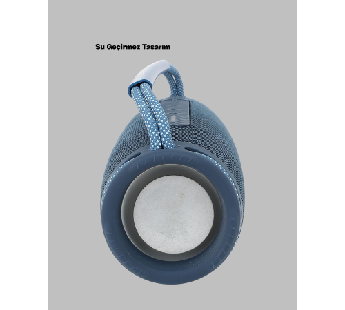 IPX5 Su Geçirmez Taşınabilir Bluetooth Hoparlör Renkli Işıklı