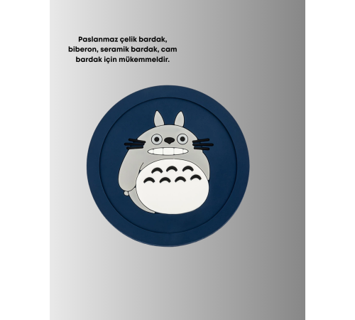 Totoro Figürlü USB Bardak Isıtıcı Sıcak Tutucu Mat 60 Derece Maksimum