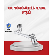1080° Çok Yönlü Musluk Aparatı Püskürtme ve Köpük Akışlı