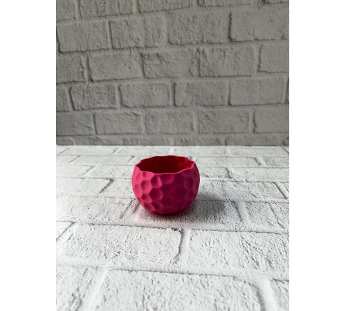 Küçük Boy Mor Saksı 5 cm Şık ve Minimal Dekoratif Tasarım