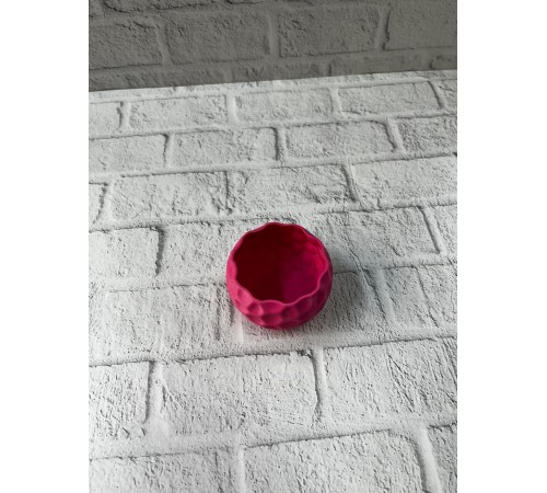 Küçük Boy Mor Saksı 5 cm Şık ve Minimal Dekoratif Tasarım