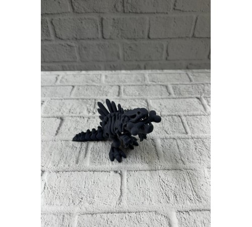 Hareketli Dinazor Figürü Dekoratif Oyuncak – Siyah Tasarım