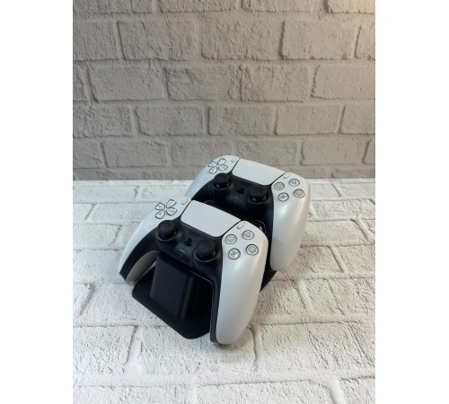 İkili Gamepad Tutucu Siyah 7x18 cm Masa ve Raf Düzeni