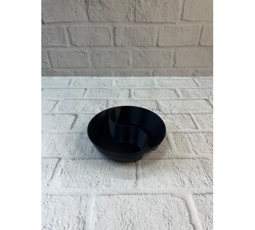 Siyah Çerezlik Kase Seti 4 Adet 3x12 cm