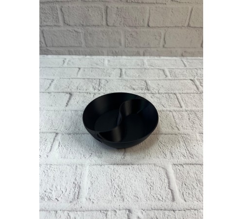 Siyah Çerezlik Kase Seti 4 Adet 3x12 cm