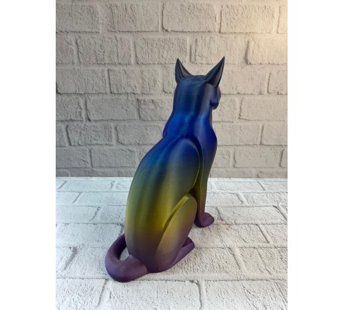 Koyu Rainbow Kedi Biblo Modern Salon ve Raf Dekoru