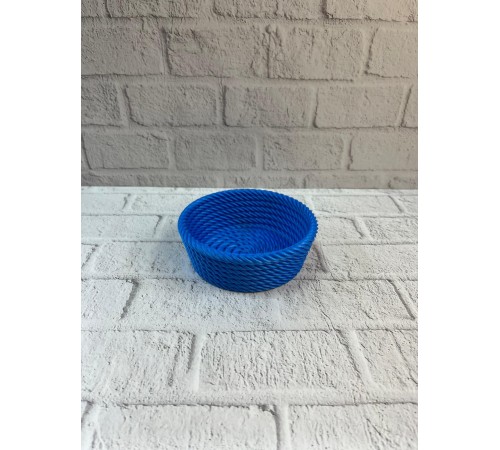 Yuvarlak Çerezlik Lacivert Salon ve Masa Üstü Sunum Kasesi